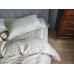 Комплект постільної білизни Stripe PREMIUM, BEIGE 2/2см