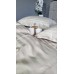 Комплект постільної білизни Stripe PREMIUM, BEIGE 2/2см