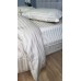Комплект постільної білизни Stripe PREMIUM, BEIGE 2/2см