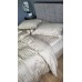 Комплект постільної білизни Stripe PREMIUM, BEIGE 2/2см