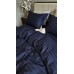 Комплект постільної білизни Stripe PREMIUM, BLUE BERRY 2/2см