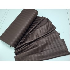 Комплект постільної білизни Stripe PREMIUM, CHOCOLATE 2/2см