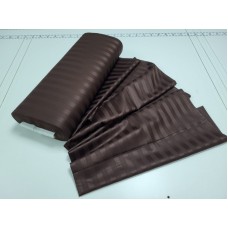 Комплект постільної білизни Stripe PREMIUM, CHOCOLATE 2/2см