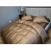 Комплект постільної білизни Stripe PREMIUM, HONEY BEIGE 2/2см