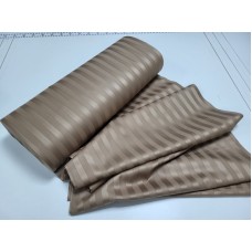 Комплект постільної білизни Stripe PREMIUM, HONEY BEIGE 2/2см