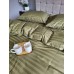 Комплект постільної білизни Stripe PREMIUM, KHAKI 2/2см