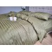 Комплект постільної білизни Stripe PREMIUM, KHAKI 2/2см