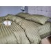 Комплект постільної білизни Stripe PREMIUM, KHAKI 2/2см