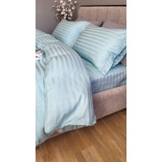 Комплект постільної білизни Stripe PREMIUM, LAGOON 2/2см