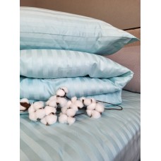 Комплект постільної білизни Stripe PREMIUM, LAGOON 2/2см