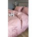 Комплект постільної білизни Stripe PREMIUM, POWDER PINK 2/2см