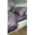 Комплект постільної білизни Stripe PREMIUM, ROYAL GRAY 2/2см