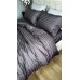 Комплект постільної білизни Stripe PREMIUM, ROYAL GRAY 2/2см