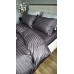 Комплект постільної білизни Stripe PREMIUM, ROYAL GRAY 2/2см