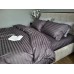 Комплект постільної білизни Stripe PREMIUM, ROYAL GRAY 2/2см