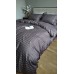 Комплект постільної білизни Stripe PREMIUM, ROYAL GRAY 2/2см