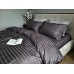 Комплект постільної білизни Stripe PREMIUM, ROYAL GRAY 2/2см