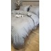 Комплект постільної білизни Stripe PREMIUM, SILVER STONE 2/2см