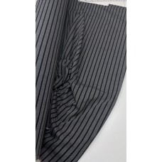 Постільна білизна Style Washed Cotton, варена бавовна, сіра в чорну смужку Постільна білизна Style Washed Cotton, варена бавовна, сіра в чорну смужку