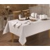 Скатертина Honey 160 x 220 см і 8 шт серветок, з вишивкою, ТМ Tabe Скатертина Honey 160 x 220 см і 8 шт серветок, з вишивкою, ТМ Tabe