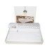 Скатертина Honey 160 x 220 см і 8 шт серветок, з вишивкою, ТМ Tabe Скатертина Honey 160 x 220 см і 8 шт серветок, з вишивкою, ТМ Tabe