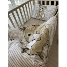 Комплект постільної білизни Teddy bear, cotton