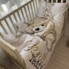 Комплект постільної білизни Teddy bear, cotton