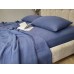 Комплект постільної білизни Navy Blue, Муслін чотиришаровий, 100% Бавовна, ТМ Комфорт-текстиль
