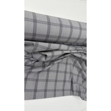 Постільна білизна Volcano Washed Cotton, варена бавовна в сіру клітку Постільна білизна Volcano Washed Cotton, варена бавовна в сіру клітку