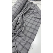 Постільна білизна Volcano Washed Cotton, варена бавовна в сіру клітку Постільна білизна Volcano Washed Cotton, варена бавовна в сіру клітку