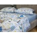 Комплект постільної білизни Вігвам/блакитний, Turkish flannel Комплект постільної білизни Вігвам/блакитний, Turkish flannel