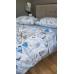 Комплект постільної білизни Вігвам/блакитний, Turkish flannel Комплект постільної білизни Вігвам/блакитний, Turkish flannel