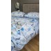 Комплект постільної білизни Вігвам/блакитний, Turkish flannel Комплект постільної білизни Вігвам/блакитний, Turkish flannel