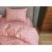 Комплект постільної білизни Вікторія корал., Turkish flannel Комплект постільної білизни Вікторія корал., Turkish flannel