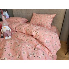 Комплект постільної білизни Вікторія корал., Turkish flannel Комплект постільної білизни Вікторія корал., Turkish flannel