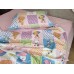 Комплект постільної білизни Звірята/рожевий, Turkish flannel Комплект постільної білизни Звірята/рожевий, Turkish flannel